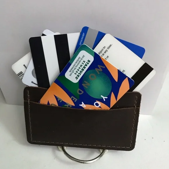 Rustico Credit Card Holder 100% leather Made in USA Brand New - Picture 5 of 10